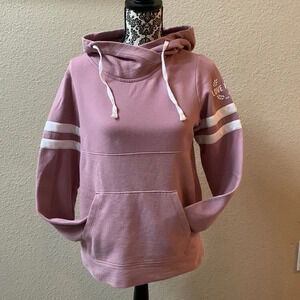 Pink Victoria Secret hoodie size xs